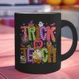 Retro Trick Or Teach Leopard Ghost Halloween Spooky Teacher Graphic Print Coffee Mug, gift for family, gift for coworker Retro Trick Or Teach Leopard Ghost Halloween Spooky Teacher Graphic Print Coffee Mug, gift for family, gift for coworker