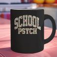 Retro Wildflower School Psych Teacher School Psychologist Graphic Print Coffee Mug, gift for family, gift for coworker