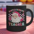 Santa Favorite Teacher Shirt Teacher Christmas Graphic Print Coffee Mug, gift for family, gift for coworker