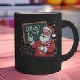 Santa Teacher 67 Math Christmas Xmas Holiday Number 67 Graphic Print Coffee Mug, gift for family, gift for coworker