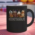 Science Teacher Horror Fall Coffee Halloween Pumpkin Autumn Graphic Print Coffee Mug, Science Teacher Mugs, gift for family, gift for coworker