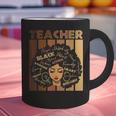 Smart Teacher Afro Girl Melanin African American Wowen Graphic Print Coffee Mug, gift for family, gift for coworker