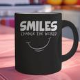 Smile Smiles Change The World Teacher T-Shirt Happy T-Shirt Graphic Print Coffee Mug, gift for family, gift for coworker Smile Smiles Change The World Teacher T-Shirt Happy T-Shirt Graphic Print Coffee Mug, gift for family, gift for coworker