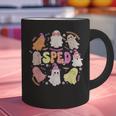SPED Teacher Halloween Spooky Special Education Team Men Women Kids Graphic Print Coffee Mug, gift for family, gift for coworker
