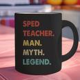 Sped Teacher Man Myth Legend Graphic Print Coffee Mug, gift for family, gift for coworker