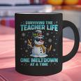 Surviving The Teacher Life Pjs Pajamas Christmas Xmas Teache Graphic Print Coffee Mug, gift for family, gift for coworker Surviving The Teacher Life Pjs Pajamas Christmas Xmas Teache Graphic Print Coffee Mug, gift for family, gift for coworker