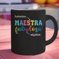 Sustantivo Maestra Fabulosa Adjetivo Spanish Teacher Graphic Print Coffee Mug, gift for family, gift for coworker Sustantivo Maestra Fabulosa Adjetivo Spanish Teacher Graphic Print Coffee Mug, gift for family, gift for coworker