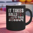 It Takes Balls To Teach Pe Teacher Chaos Coordinator US Flag Graphic Print Coffee Mug, Pe Teacher Mugs, gift for family, gift for coworker It Takes Balls To Teach Pe Teacher Chaos Coordinator US Flag Graphic Print Coffee Mug, Pe Teacher Mugs, gift for family, gift for coworker