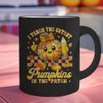 I Teach The Cutest Pumpkins In The Patch Teacher Halloween Graphic Print Coffee Mug, gift for family, gift for coworker
