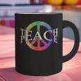 Teach Peace For Teachers And Educators Counselor Graphic Print Coffee Mug, gift for family, gift for coworker Teach Peace For Teachers And Educators Counselor Graphic Print Coffee Mug, gift for family, gift for coworker