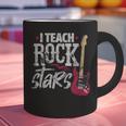 I Teach Rock Stars Music Teacher Guitar Player Graphic Print Coffee Mug, gift for family, gift for coworker I Teach Rock Stars Music Teacher Guitar Player Graphic Print Coffee Mug, gift for family, gift for coworker