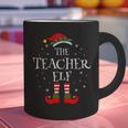 The Teacher Elf Christmas Family Matching Group Xmas Graphic Print Coffee Mug, gift for family, gift for coworker The Teacher Elf Christmas Family Matching Group Xmas Graphic Print Coffee Mug, gift for family, gift for coworker