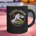 Teacher-Saurus Dinosaur Teacher Design T-Rex Design Graphic Print Coffee Mug, gift for family, gift for coworker Teacher-Saurus Dinosaur Teacher Design T-Rex Design Graphic Print Coffee Mug, gift for family, gift for coworker