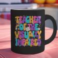 Teacher Of The Visually Impaired Blindness Awareness Graphic Print Coffee Mug, gift for family, gift for coworker Teacher Of The Visually Impaired Blindness Awareness Graphic Print Coffee Mug, gift for family, gift for coworker