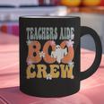 Teachers Aide Boo Crew Ghost Groovy Halloween For Women Graphic Print Coffee Mug, gift for family, gift for coworker Teachers Aide Boo Crew Ghost Groovy Halloween For Women Graphic Print Coffee Mug, gift for family, gift for coworker