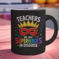 Teachers Are Just Superheroes In Disguise Fun Back To School Graphic Print Coffee Mug, gift for family, gift for coworker