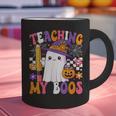 Teaching My Boos Ghost Teacher Cute Pencil Halloween Teacher Graphic Print Coffee Mug, gift for family, gift for coworker Teaching My Boos Ghost Teacher Cute Pencil Halloween Teacher Graphic Print Coffee Mug, gift for family, gift for coworker
