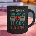 Teaching In My Veins Jesus In My Heart God Christian Teacher Graphic Print Coffee Mug, gift for family, gift for coworker Teaching In My Veins Jesus In My Heart God Christian Teacher Graphic Print Coffee Mug, gift for family, gift for coworker