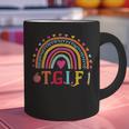 TGIF Teacher Appreciation Alphabet Thank God It's Friday For Men Women Girls Kids Graphic Print Coffee Mug, gift for family, gift for coworker TGIF Teacher Appreciation Alphabet Thank God It's Friday For Men Women Girls Kids Graphic Print Coffee Mug, gift for family, gift for coworker