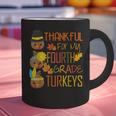 Thankful For My 4th Grade Turkey Thanksgiving Turkey Teacher Graphic Print Coffee Mug, 4th Grade Teacher Mugs, gift for family, gift for coworker Thankful For My 4th Grade Turkey Thanksgiving Turkey Teacher Graphic Print Coffee Mug, 4th Grade Teacher Mugs, gift for family, gift for coworker