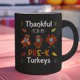 Thankful For My Prek Turkeys In Masks Thanksgiving Teacher For Men Women Graphic Print Coffee Mug, gift for family, gift for coworker