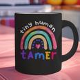 Tiny Human Tamer Watercolor Rainbow Daycare Teacher Graphic Print Coffee Mug, gift for family, gift for coworker Tiny Human Tamer Watercolor Rainbow Daycare Teacher Graphic Print Coffee Mug, gift for family, gift for coworker