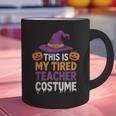 This Is My Tired Teacher Costume Halloween Graphic Print Coffee Mug, gift for family, gift for coworker This Is My Tired Teacher Costume Halloween Graphic Print Coffee Mug, gift for family, gift for coworker