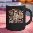 Trick Or Teach Groovy Teacher Halloween Floral Ghost Graphic Print Coffee Mug, Groovy Teacher Mugs, gift for family, gift for coworker Trick Or Teach Groovy Teacher Halloween Floral Ghost Graphic Print Coffee Mug, Groovy Teacher Mugs, gift for family, gift for coworker
