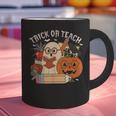Trick Or Teach Retro Halloween Teacher Women Men Costume Graphic Print Coffee Mug, gift for family, gift for coworker Trick Or Teach Retro Halloween Teacher Women Men Costume Graphic Print Coffee Mug, gift for family, gift for coworker
