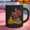 Turkey Reading Books Fall Thanksgiving Teacher Book Graphic Print Coffee Mug, gift for family, gift for coworker Turkey Reading Books Fall Thanksgiving Teacher Book Graphic Print Coffee Mug, gift for family, gift for coworker