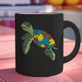 Turtle Puzzle Pieces For Autism Awareness Kids Women Teacher Graphic Print Coffee Mug, gift for family, gift for coworker Turtle Puzzle Pieces For Autism Awareness Kids Women Teacher Graphic Print Coffee Mug, gift for family, gift for coworker