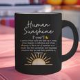 Vintage Human Sunshine Definition Teachers Mom Boss Women Graphic Print Coffee Mug, gift for family, gift for coworker