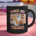 Vintage Teacher Shirt Women Trick Or Teach Halloween Graphic Print Coffee Mug, gift for family, gift for coworker