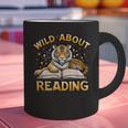 Wild About Reading Tiger For Teachers & Students Graphic Print Coffee Mug, gift for family, gift for coworker Wild About Reading Tiger For Teachers & Students Graphic Print Coffee Mug, gift for family, gift for coworker