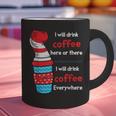 I Will Drink Coffee Here Or There Teacher Teaching Graphic Print Coffee Mug, gift for family, gift for coworker I Will Drink Coffee Here Or There Teacher Teaching Graphic Print Coffee Mug, gift for family, gift for coworker