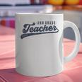 2nd Grade Teacher Cute Vintage Graphic Second Grade Teacher Men Women Graphic Print Coffee Mug, 2nd Grade Teacher Mugs, gift for family, gift for coworker