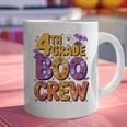 4th Grade Boo Crew Ghost Halloween Teacher Costume Graphic Print Coffee Mug, 4th Grade Teacher Mugs, gift for family, gift for coworker