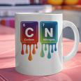 6 7 Science Chemistry Teacher Periodic Table Meme Tee Graphic Print Coffee Mug, Science Teacher Mugs, gift for family, gift for coworker