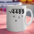 67 Meme Math Teacher 6 7 Halloween Spiders Square Root 4489 Graphic Print Coffee Mug, gift for family, gift for coworker