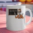 67 Teacher Halloween Skeleton Six Seven Meme Brainrot Math Graphic Print Coffee Mug, gift for family, gift for coworker