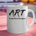 Art Teacher Graphic Print Coffee Mug, gift for family, gift for coworker