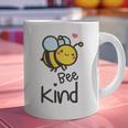 Bee Kind Bumble Bee Anti Bullying Teacher Kindness Matters Graphic Print Coffee Mug, gift for family, gift for coworker