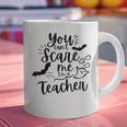 You Can't Scare Me I'm a Teacher Graphic Print Coffee Mug, gift for family, gift for coworker You Can't Scare Me I'm a Teacher Graphic Print Coffee Mug, gift for family, gift for coworker