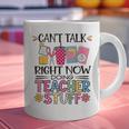 Can't Talk Right Now Doing Teacher Stuff Graphic Print Coffee Mug, gift for family, gift for coworker Can't Talk Right Now Doing Teacher Stuff Graphic Print Coffee Mug, gift for family, gift for coworker