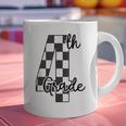 Checkered Fourth Grade Back To School Teachers Students Graphic Print Coffee Mug, gift for family, gift for coworker Checkered Fourth Grade Back To School Teachers Students Graphic Print Coffee Mug, gift for family, gift for coworker