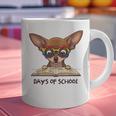 Chihuahua 100 Days Of School Rainbow Glasses Teacher Graphic Print Coffee Mug, gift for family, gift for coworker Chihuahua 100 Days Of School Rainbow Glasses Teacher Graphic Print Coffee Mug, gift for family, gift for coworker
