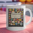 Composition Notebook Costume Teacher Matching Halloween Book Graphic Print Coffee Mug, gift for family, gift for coworker