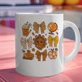 Coquette Teach Teacher Bows Thanksgiving Turkey Fall Autumn Graphic Print Coffee Mug, gift for family, gift for coworker