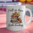 Fall In Love With Reading Book Autumn Teachers Pumpkins Graphic Print Coffee Mug, gift for family, gift for coworker Fall In Love With Reading Book Autumn Teachers Pumpkins Graphic Print Coffee Mug, gift for family, gift for coworker