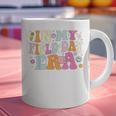 In My Field Day Era Teacher Kids Cute Groovy Field Day Graphic Print Coffee Mug, Groovy Teacher Mugs, gift for family, gift for coworker